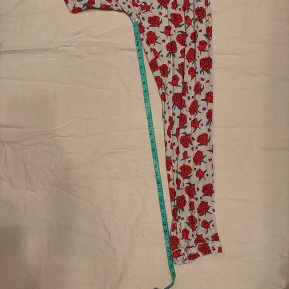 In My Sundays Rose Ladybug Tencel Pajama Set XS Long Sleeve Top Pants Soft98 - Picture 6 of 9